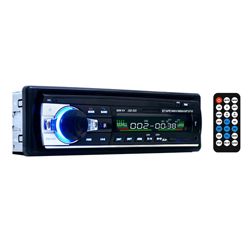 Автомобильный Bluetooth MP3 плеер беспроводной приемник FM радио Bluetooth 1 DIN в тире 12 в SD/USB Aux вход FM стерео головка Адаптер блока