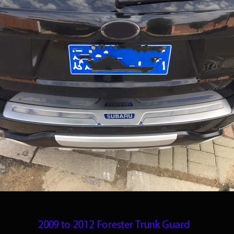13-18 для Subaru forester задняя защита 09-12 специальная задняя дверь педаль из нержавеющей стали украшения аксессуары