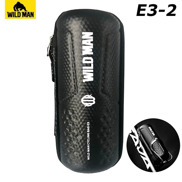 WILD MAN Rainproof Bicycle Bag Hard Shell Bike Front Bag Touch Screen Cycling Bag 6.7 Inch Phone Case Bag Bicycle Accessories E3 WENLI