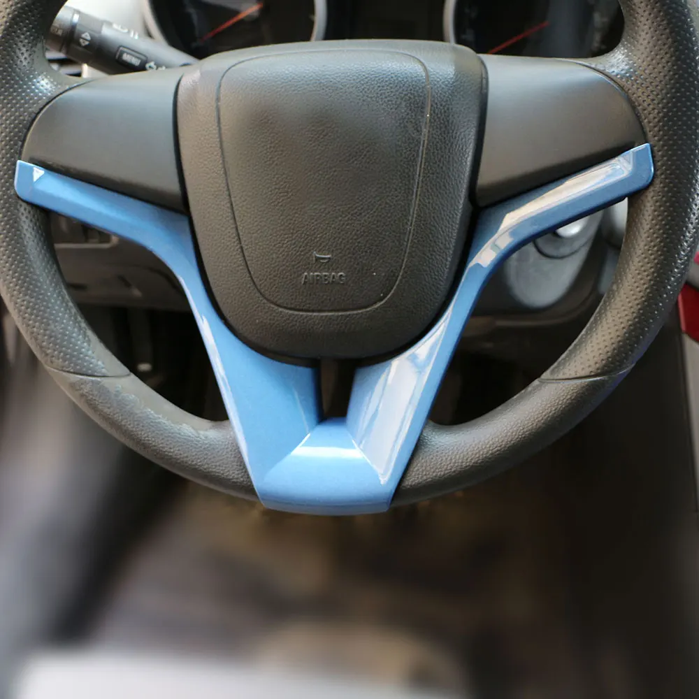 Color My Life ABS руль приседает накладка наклейка для Chevrolet Cruze 2012 2013 седан хэтчбек аксессуары