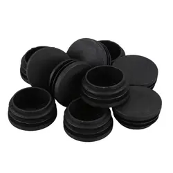 10 шт пластиковые защитные Заглушки 38 мм круглая втулка черная