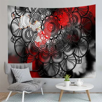 

3D HD Indian Tapestry Bedroom Decor Mandala Bedspread Wall Hanging Blanket Tapestries Curtain Drop Shipping