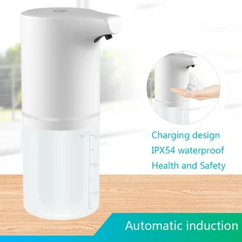

Touchless Automatic Foam Soap Dispenser Usb Charging Smart Foam Machine Infrared Sensor Foam Soap Dispenser 350ml