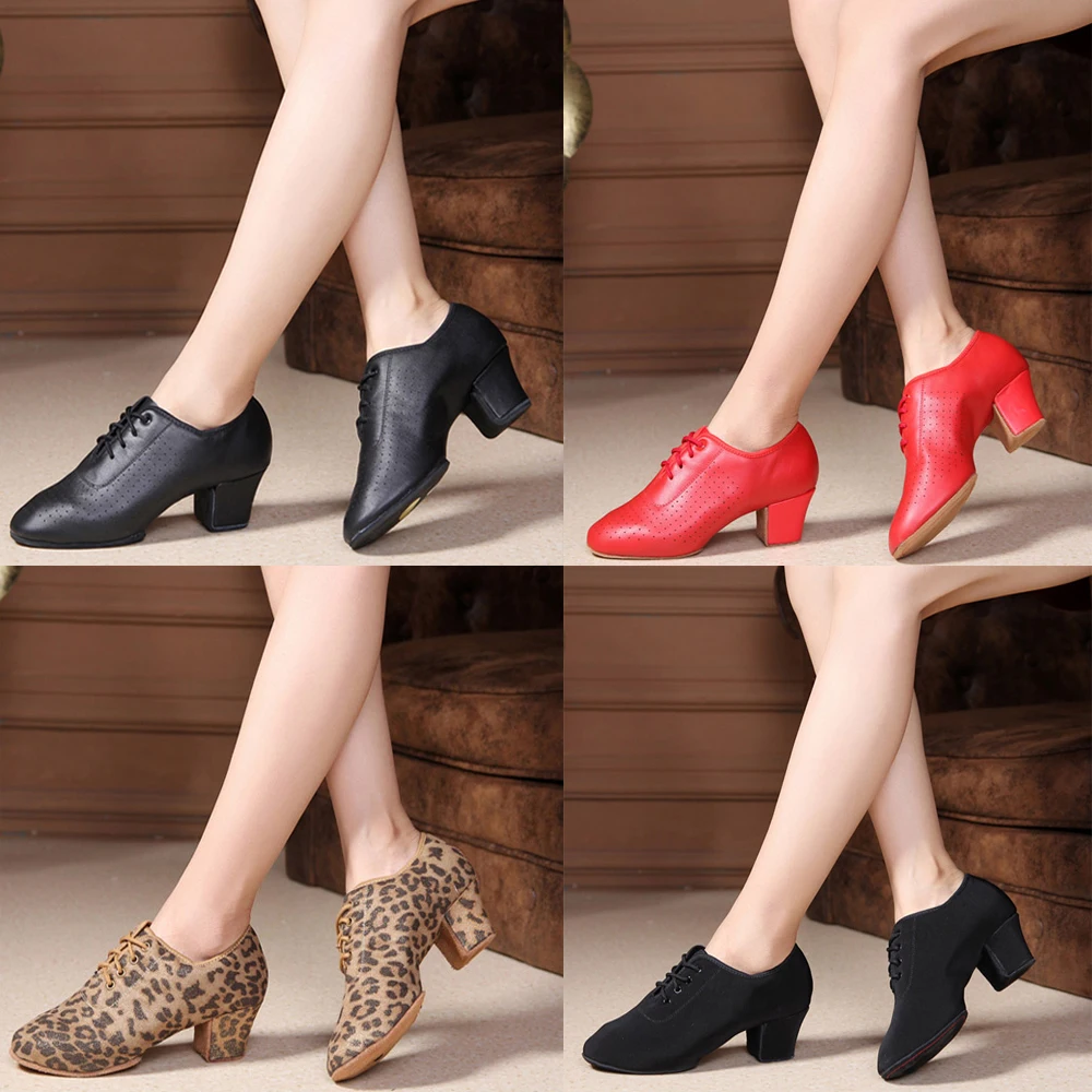 Online Split Sohlen Mittlere Ferse der Frauen Tango Flamenco Tanz Schuhe Lehrer der Schuh Mädchen Walzer Tango Foxtrot Quick Step Dance schuhe