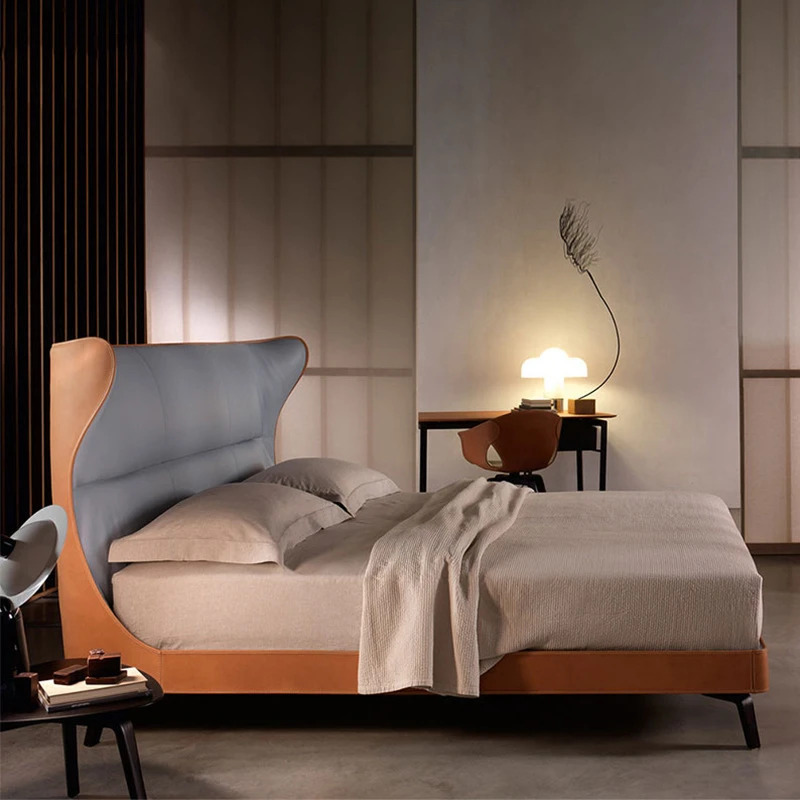 2020 New Design Modern Home Furniture Leather Bedroom Furniture Bedroom Bed Bed Furniture Woodbeds Wood Aliexpress