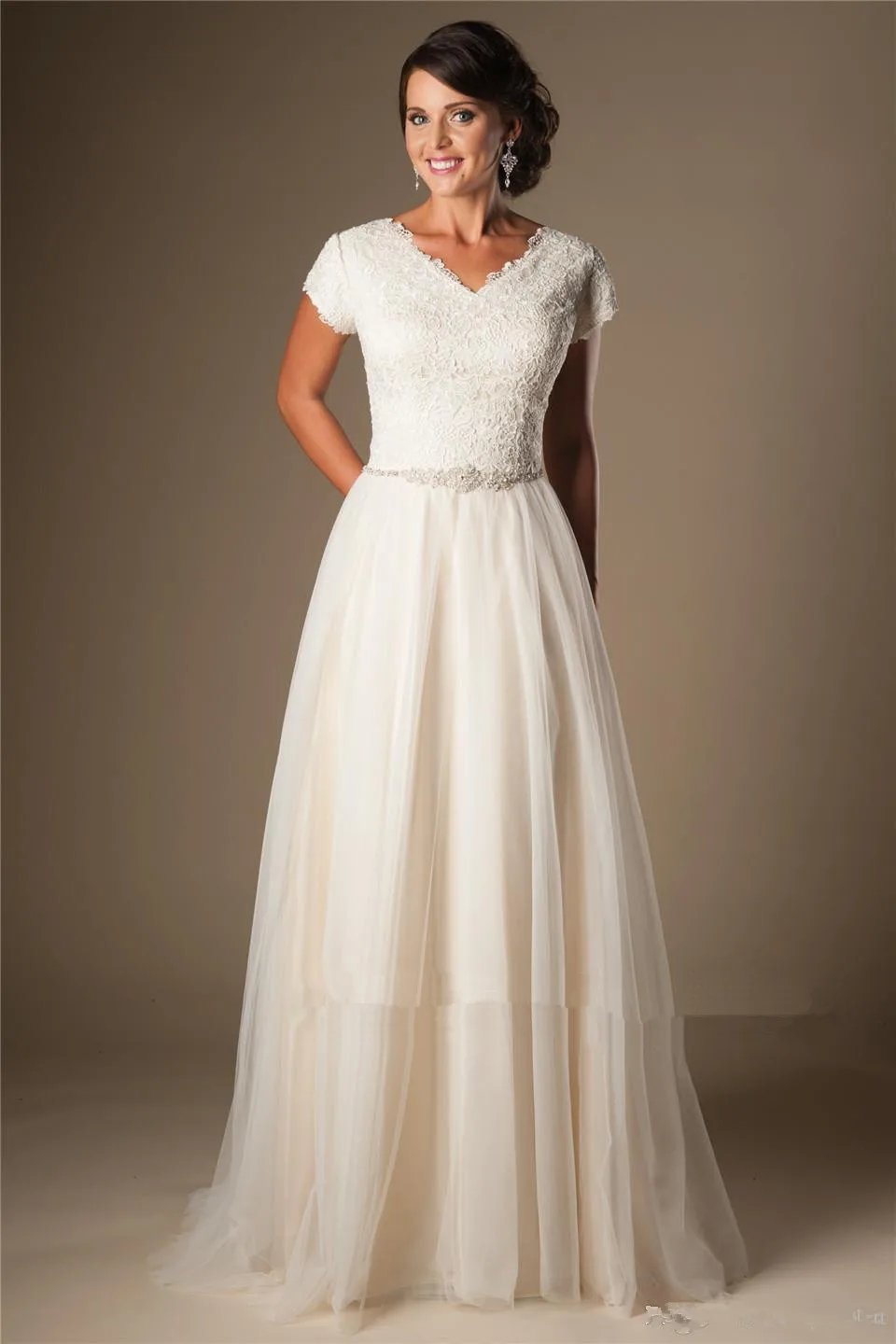 inexpensive bridal gowns