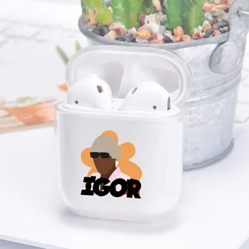 

Tyler The Creator IGOR For Airpods 1 2 Case Soft Silicone Airpods 2 Clear Case With Hole Air pods 1 2 Coque Earphone Accessories