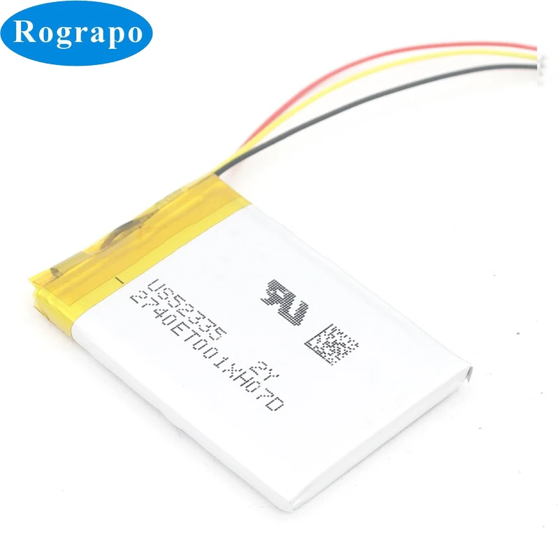 Новый Батарея для Holux GR 260 GPS GR-260 аккумулятор 3 7 V 1200mAh Замена мА/ч. 3-провод |