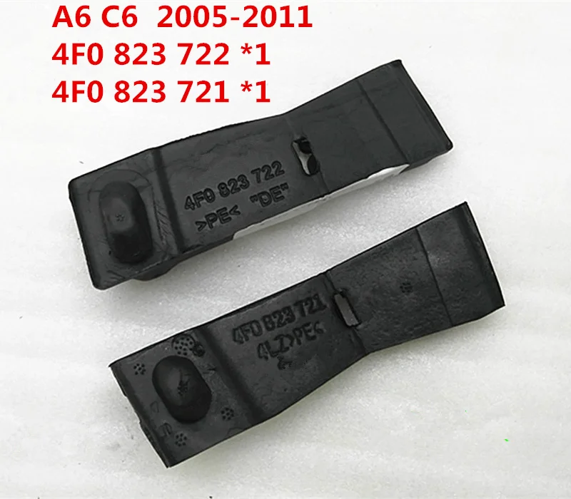 

Pair Filler Piece Bonnet Hood Insert Seal End for Audi A6 C6 Avant Allroad Quattro 4F0823721 4F0823722