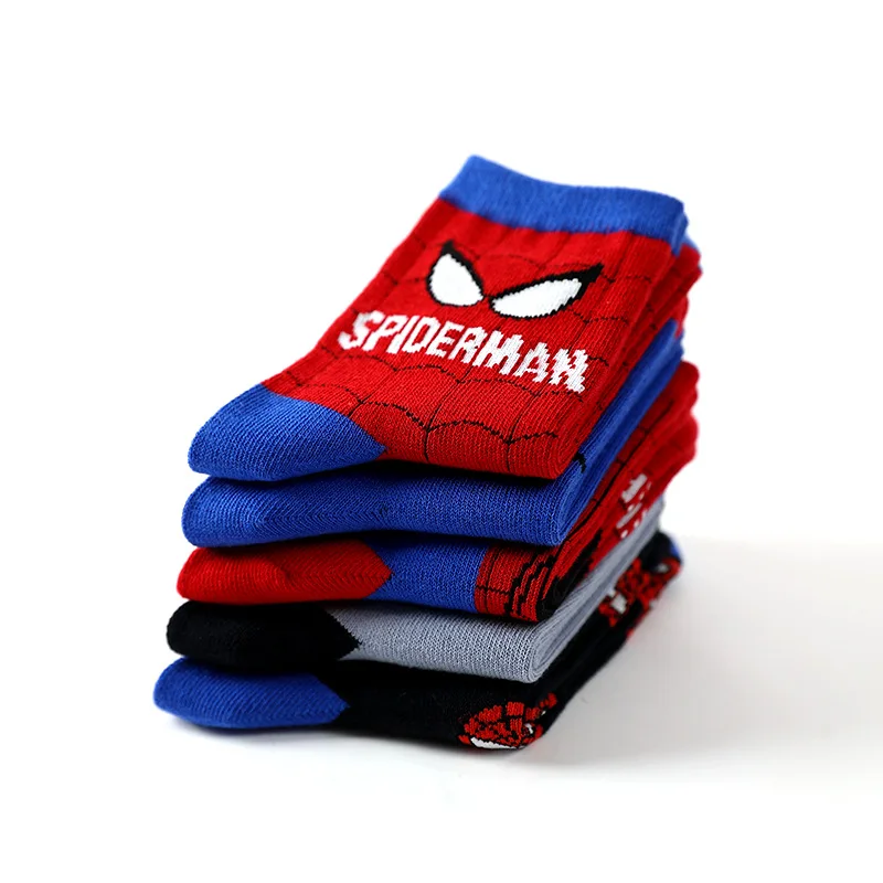 Kids socks 5Pairs =10pc baby boys girls winter autumn short cotton breathable cartoon warm floor