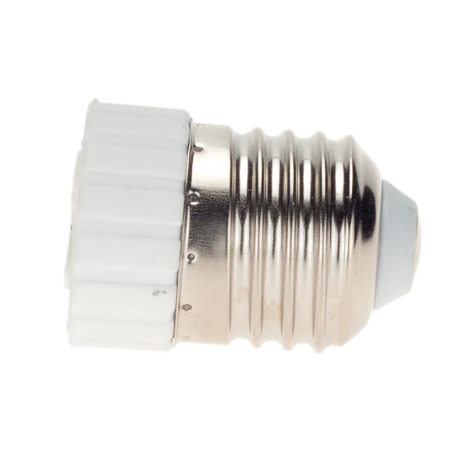 G4 To E27 & G5.3 (MR16) To E27 Adapter - 5-Pack Lamp Socket Converters For LED Bulbs (No Voltage Change)