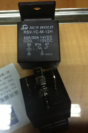

Relays RSV-1C RSV-1C-M RSV-1C-M-12H 12VDC
