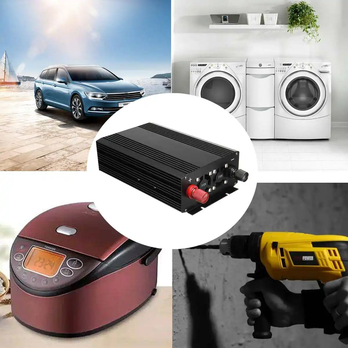 US $1.840.43 4000W Peak Generator 48V40AH 2000W Outdoor Camping Station Power House Portable Solar Power Bank