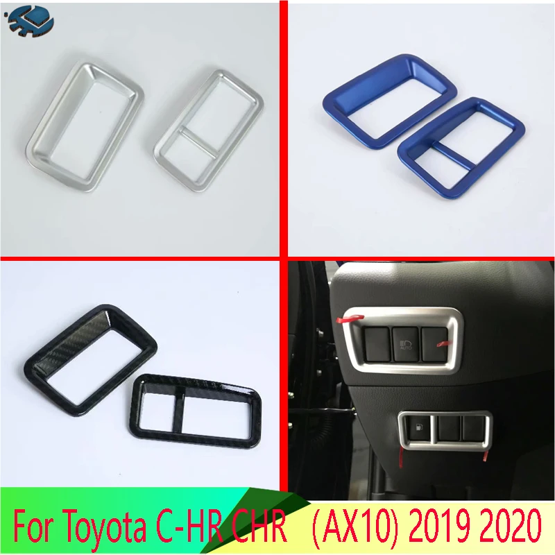 Для Toyota C-HR CHR (AX10) 2019 2020 автомобильные аксессуары ABS хромированный головной