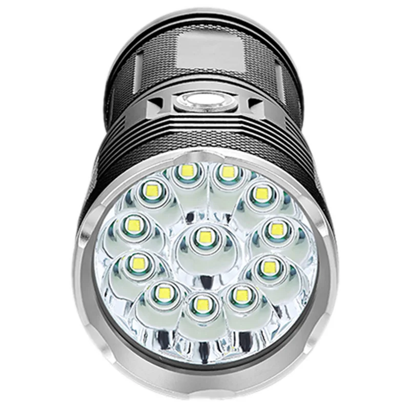 

72000Lums High Powerful Led Flashlight T6 Led Torch Flash Light Waterproof Searchlight Lamp,12