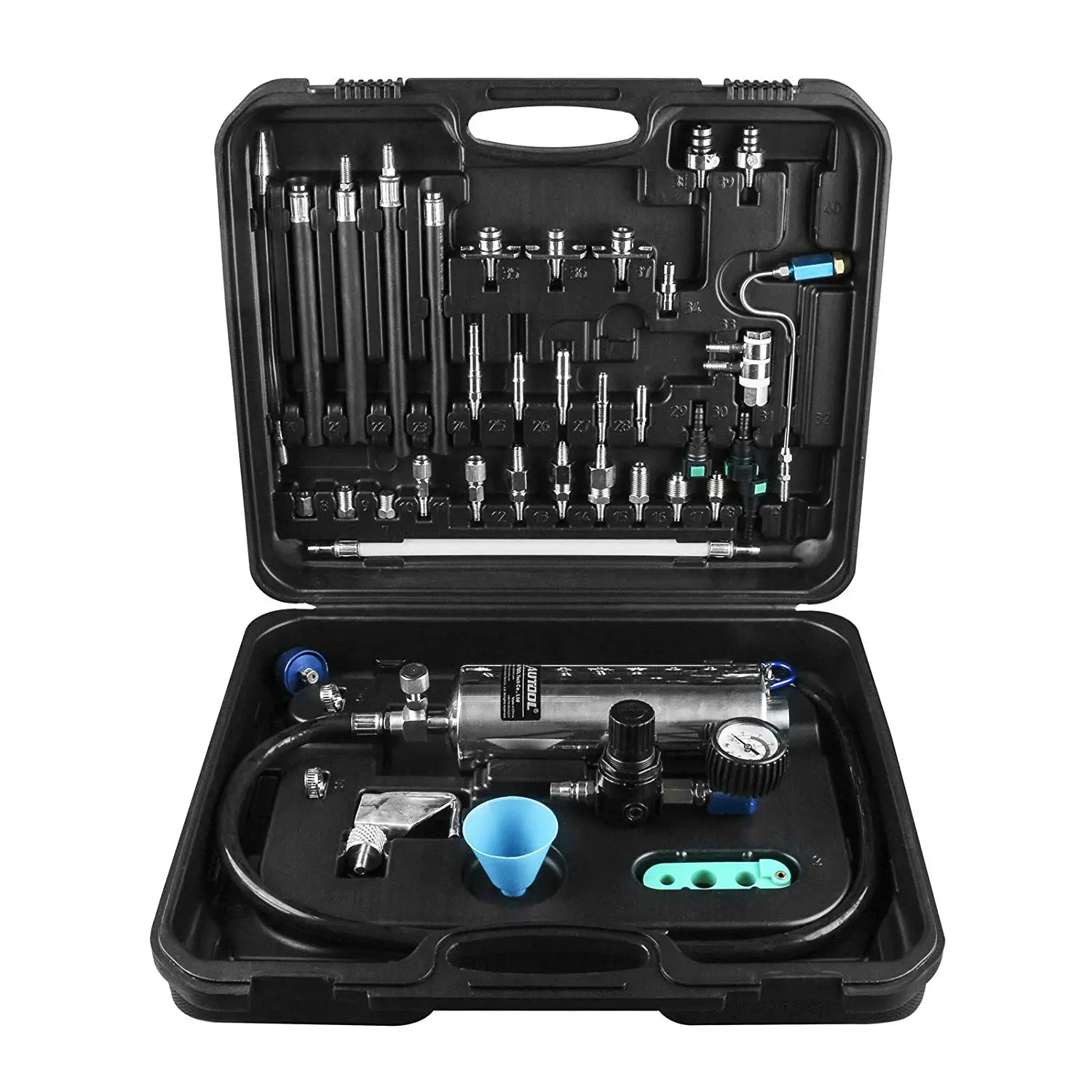 

Automotive Non-dismantle Fuel Injector Tester and Cleaner Kit for CFS Series Fuel System Fuel EFI Throttle Cars