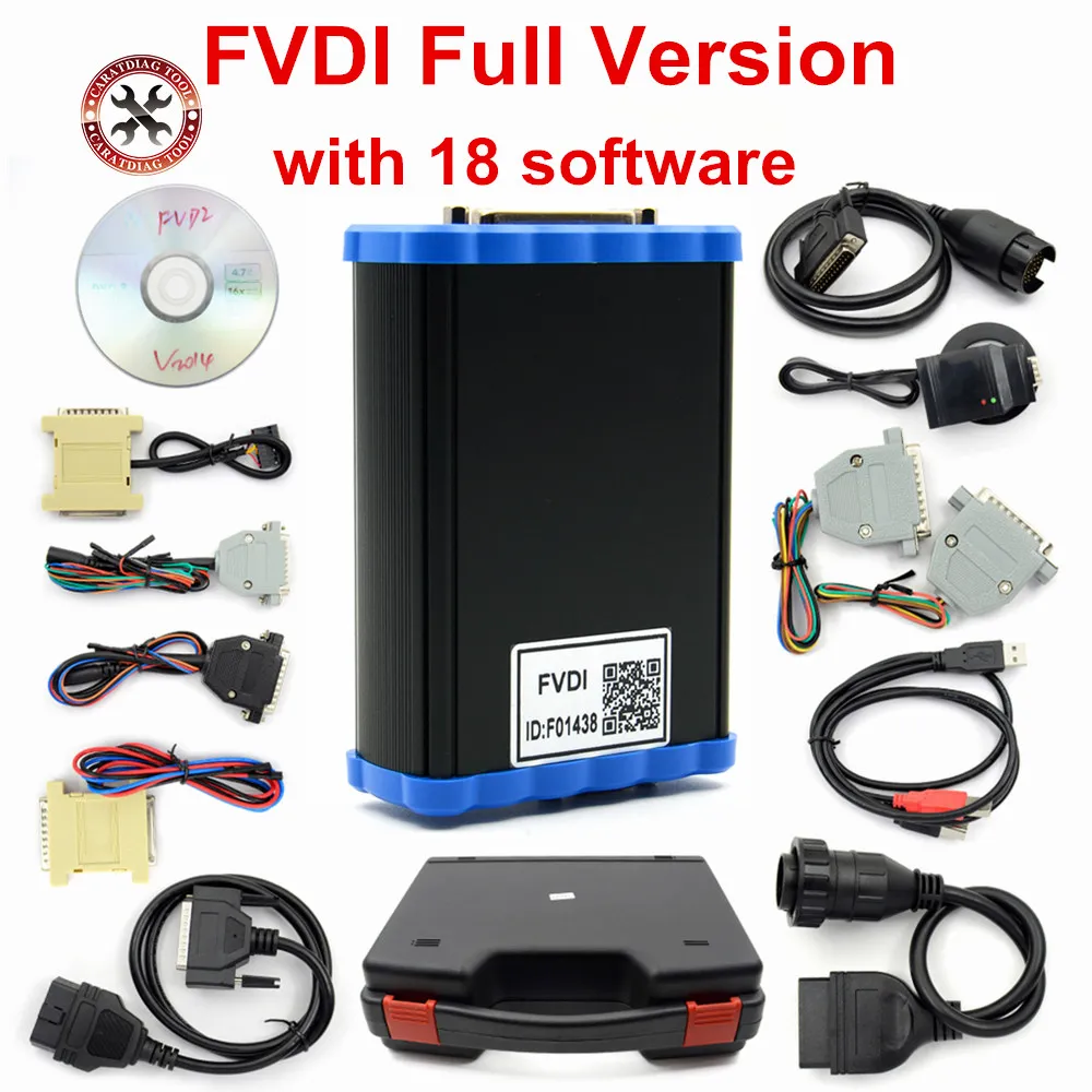 

High Quality FVDI Full Version (Including 18 Software) FVDI ABRITES Commander FVDI Diagnostic Scanner in stock