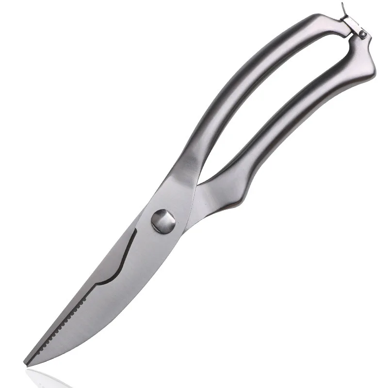 Kitchen Accessories Stainless Steel Poultry Kitchen Chicken Bone Scissor Fish Cutter Duck Meat Cutter with Safe Lock Cook Tool