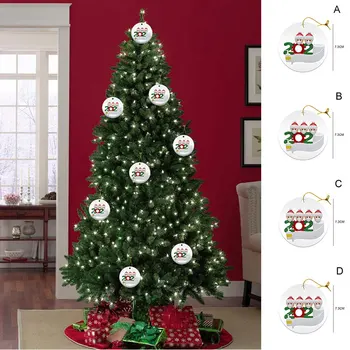 

2020 Xmas Christmas Tree Hanging Ornaments Family Ornament Decor Cute for Home Christmas New Year _WK