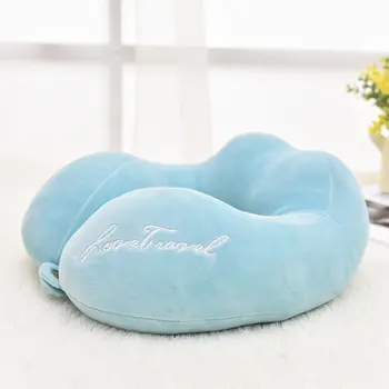 

Inflatable Travel Pillow U Shaped Inflatable Neck Cervical Head Pillow Soft Compact Lightweight Travel Air Pillows dropshipping