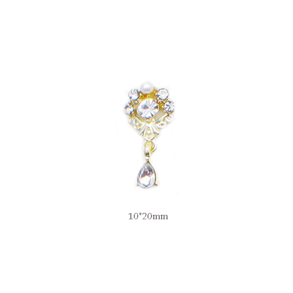 New Design Nail Art Pendants Charms Tassels AB Butterfly Magic Crown Diamonds Luxury Christ Angel Nail Dangle Ornaments 3D