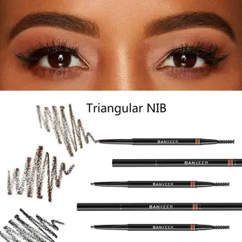 

Eyebrow Pencil Waterproof For Eyebrows Cosmetics Eyebrow Brown Tattoo Pencil Pen Eyebrow Marker Enhancer Brush With