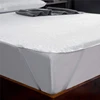 Waterproof White Mattress Pad Cover Anti Mites Bed Sheet Waterproof Mattress Protector For Bed Elastic Belt Fix Mattress Topper ► Photo 3/6