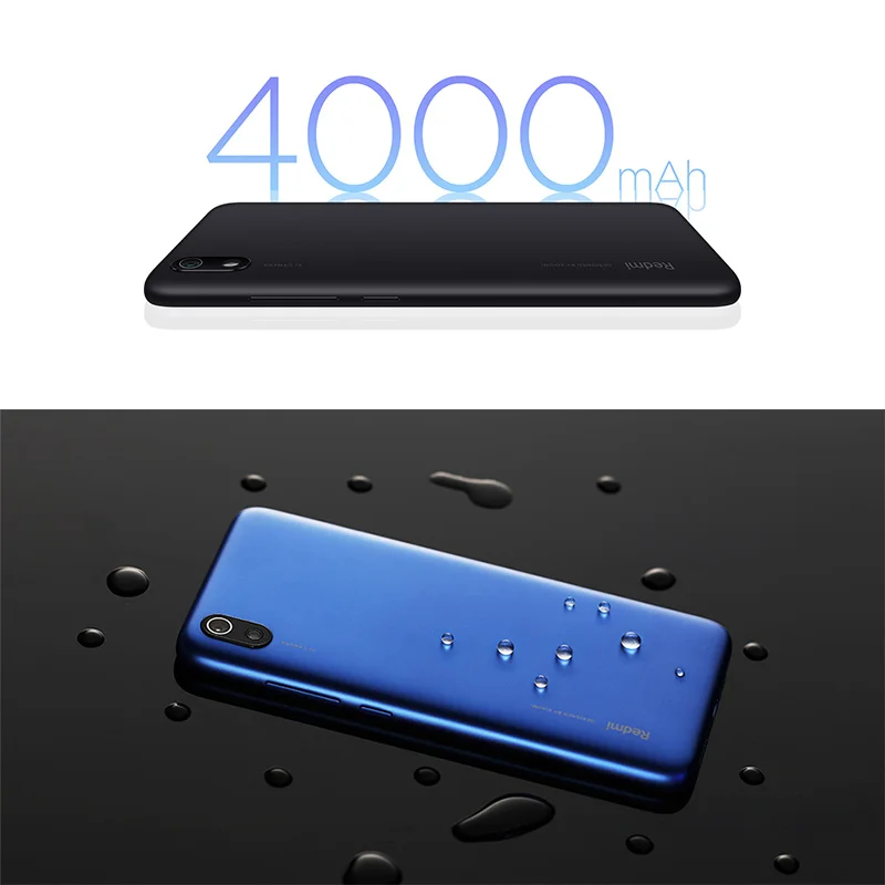 Оригинал Xiaomi Redmi 7A 2GB 16GB Snapdargon 439 Octa Core Смартфон 5.45 дюймов 4000 мАч Большой