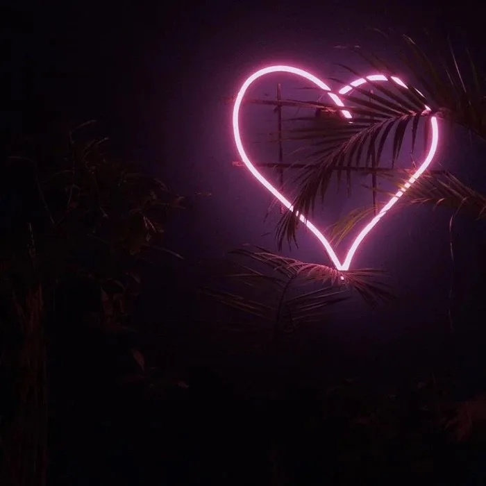 

PINK LOVE HEART Neon Light Signs Glass tube neon lamp decoration light customled lights decoration