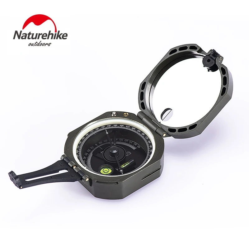 Naturehike открытый кемпинг компас геологическая съемка Высокая точность флуоресцентный портативный многофункциональный военный компас