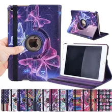 KK& LL для iPad mini 4 A1550 a1538-многоцветный умный чехол для планшета вращающийся на 360 ° с автоматическим пробуждением сна Флип кожаный чехол-подставка