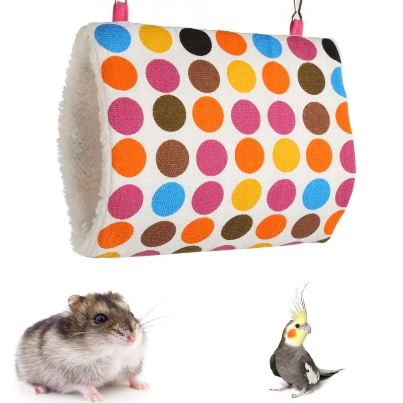 

Hanging Bed Cage For Small Animals Nest Round Pet Hamster Rabbit Hammock Bed Accessories