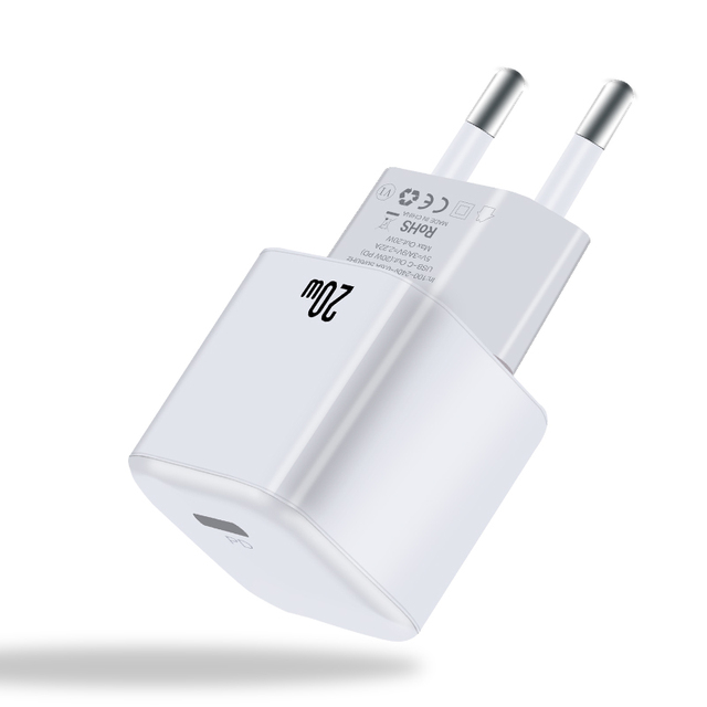 USB Charger Type C PD Fast Charging Wall Portable Phone Charger Adapter for iPhone 12 11 Xiaomi Oneplus Quick USB C Chargers