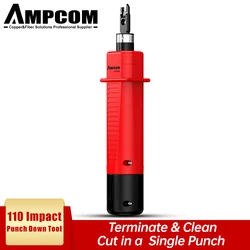 AMPCOM – outil de poinçonnage, lame à double tête pour prise Jack Type 110 et panneau de raccordement, poinçonnage de câbles réseau Lan 