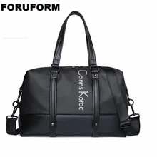 Новая ПУ водонепроницаемая сумка через плечо трендовая мужская деловая сумка через плечо женская сумка модная дорожная сумка ZH-264