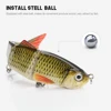 VTAVTA Lure Fishing artificial Hard lure Crankbait Wobblers 10.5cm 20g Lifelike joint bait 4 Segments Swimbait Fishing Lure ► Photo 2/6