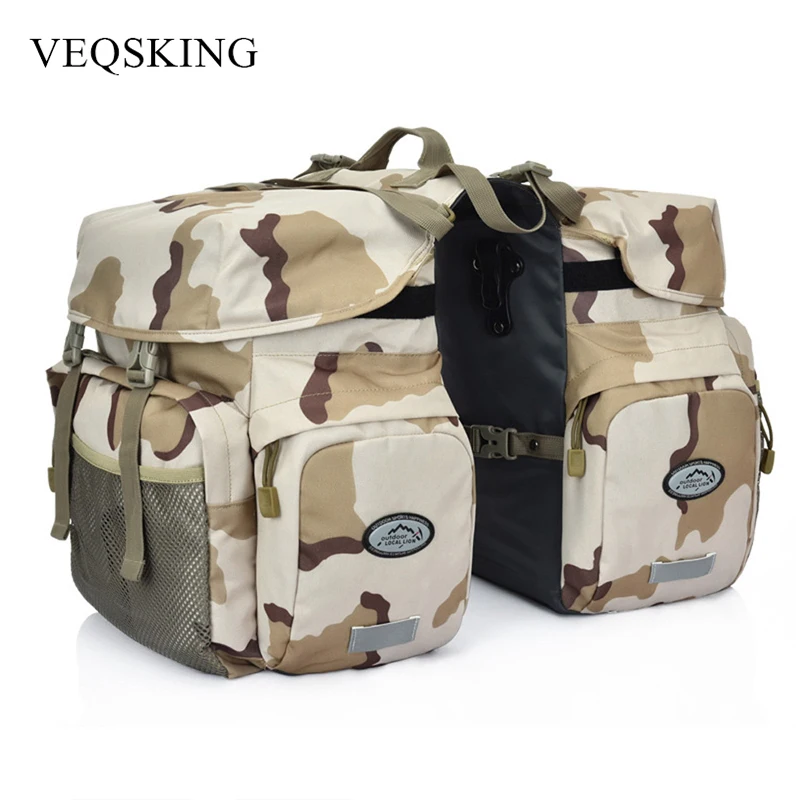 Best VEQSKING Retro Canvas Bicycle Carrier Bag 50L Rear Rack Trunk Bike Luggage Back Seat Pannier Reflectivs Cycling Storage Two Bag 3 Best VEQSKING Retro Canvas Bicycle Carrier Bag 50L Rear Rack Trunk Bike Luggage Back Seat Pannier Reflectivs Cycling Storage Two Bag 3