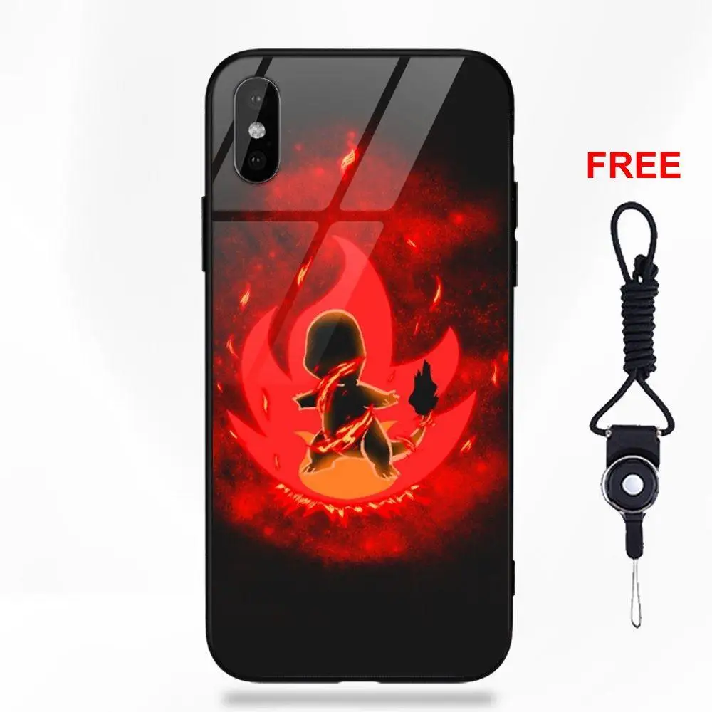 Милый аниме Pokeom Charmander для Redmi 5 Note 5A 6 для Galaxy S8 S9 Plus huawei Honor 7X P20 Lite mate 10 Pro