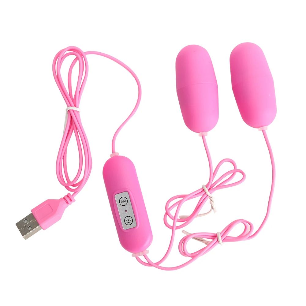 IKOKY 12 Частотный двойной вибратор яйцо Стимулятор клитора магазин пуль USB