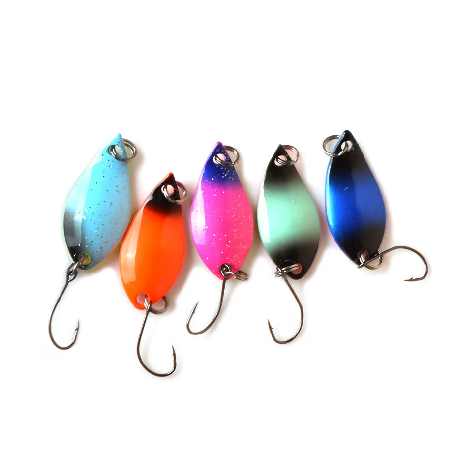 TOMA Trout Spoon Lure Set Metal Bait 2.5g 3g 4.5g 5g mixed Colors Pesca Freshwater Fishing Tackle Isca Artificial Lake Fishing - Image 4