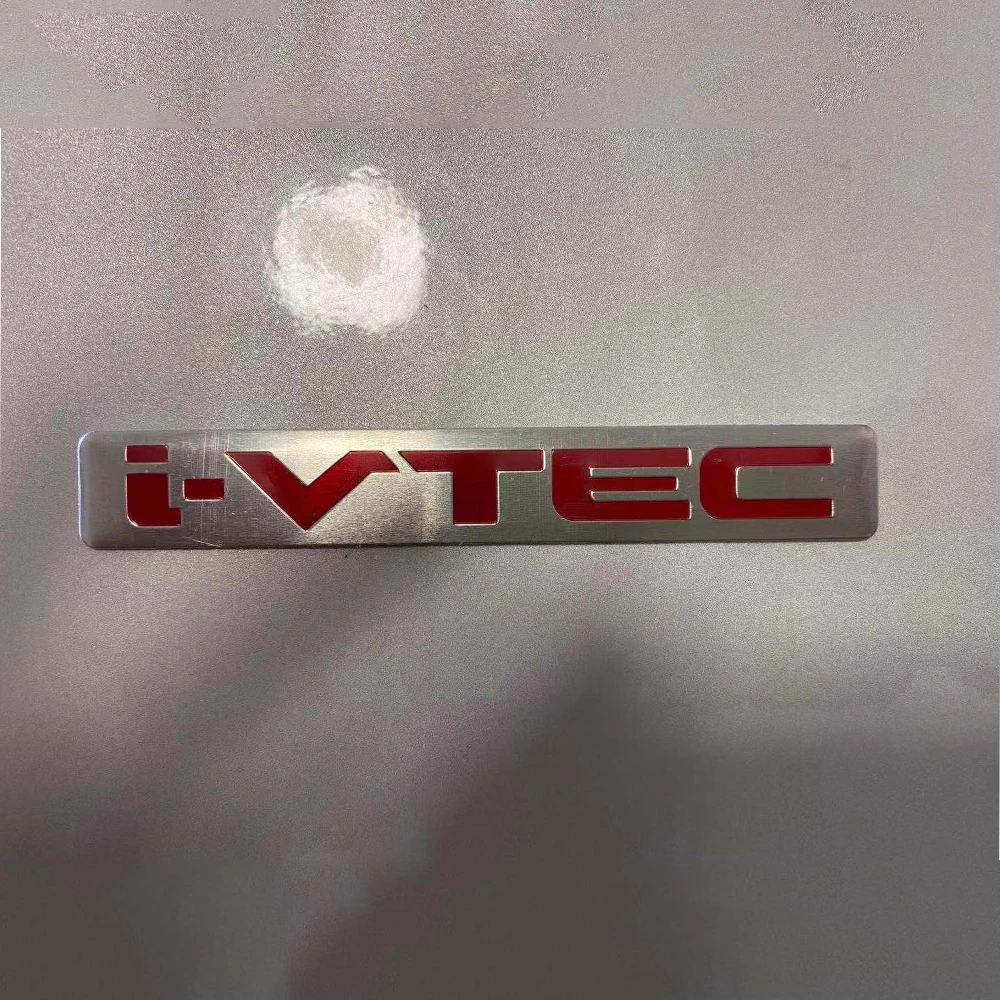 Для Алюминий i VTEC Стикеры для города CR V Accord FIT CIVIC Elysion Spirior Jade XR HR поток Одиссеи Crider