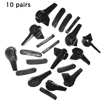 

10 Pairs Tyre Disassembly Head Tire Changer Mount Breaker Black Supplies
