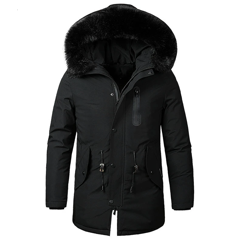Европейский размер 2XL, зимняя куртка, пальто для мужчин, толстые теплые парки, Новая повседневная мужская куртка, теплая одежда,-30 градусов, верхняя одежда для мужчин, Новинка