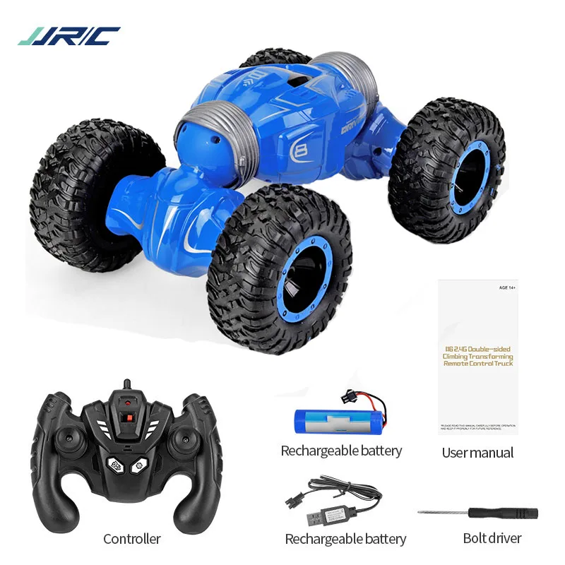 2,4 GHz 4WD JJRC Q70 RC автомобиль на радиоуправлении автомобиль твист-Пустыня автомобили Внедорожные багги игрушка высокая скорость скалолазание RC автомобиль дети детские игрушки - Цвет: Blue 1 battery