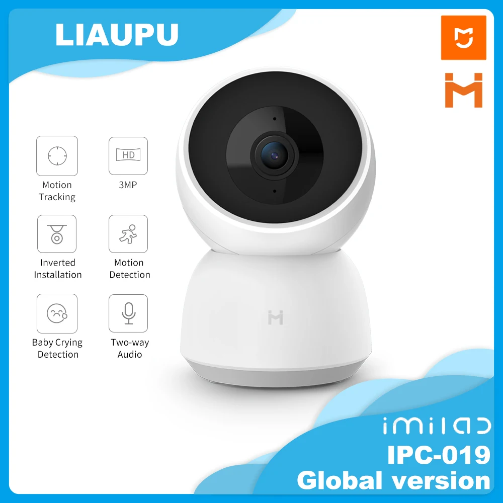 

Mijia IMILAB IP Camera 19E Mi Home App WiFi Security CCTV Camera HD 1080P Surveillance Baby Monitor H.265 Global Version