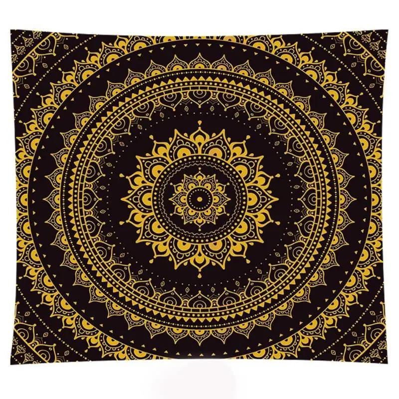 МАНДАЛА ГОБЕЛЕН одеяло для кемпинга Boho пляж йога коврик Домашний художественный ковер пляжный коврик предметы домашнего обихода - Цвет: 1