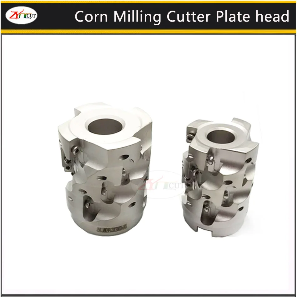BAP400R 50/63/80/100mm Corn Milling Cutter Plate Vertical Cutter Head for APMT1604 High power cutting rough milling cutter bar