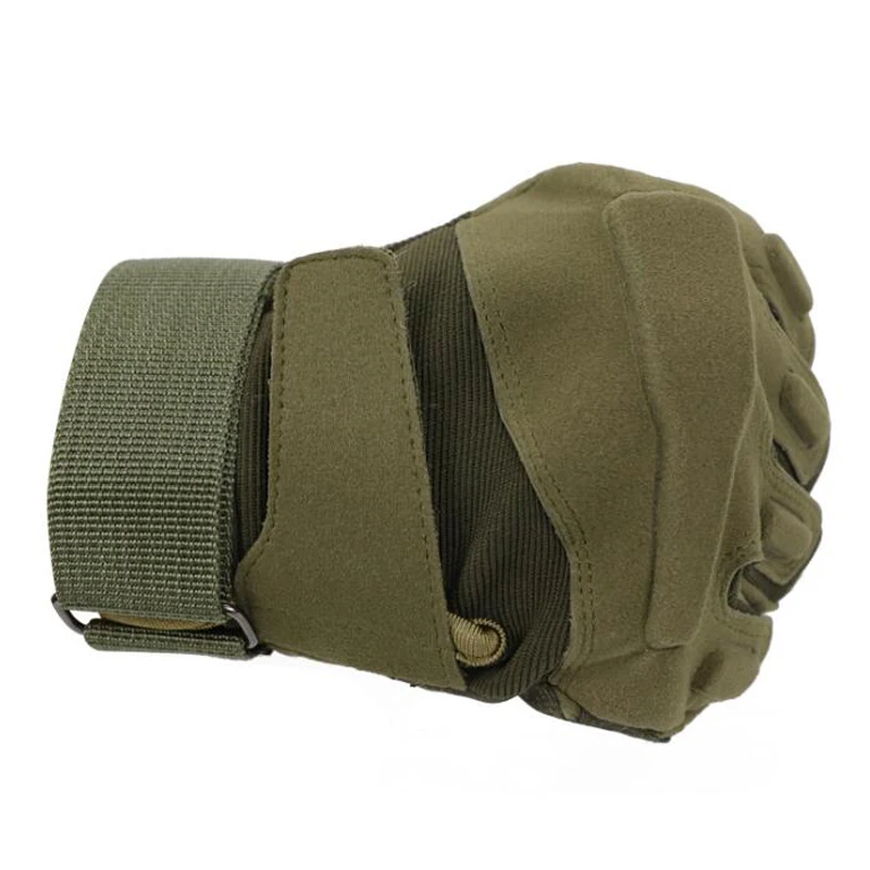 Guanti mezze da tattici con nocche rigide da uomo Eserco Milare Combattimento Caccia Tiro Airsoft Paintball Polizia Duty senza da  200000297