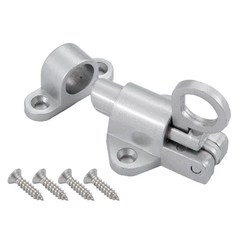 

Aluminum Alloy Security Automatic Window Gate Lock Spring Bounce Door Bolt Latch
