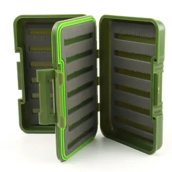 

1Pc Large Waterproof Fly Fishing Box Double Side Fishing Tackle Suitcase